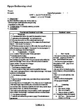 Giáo án Tiếng Anh Lớp 7 - Tiết 2 đến 5 - Trường THCS Nguyễn Huệ